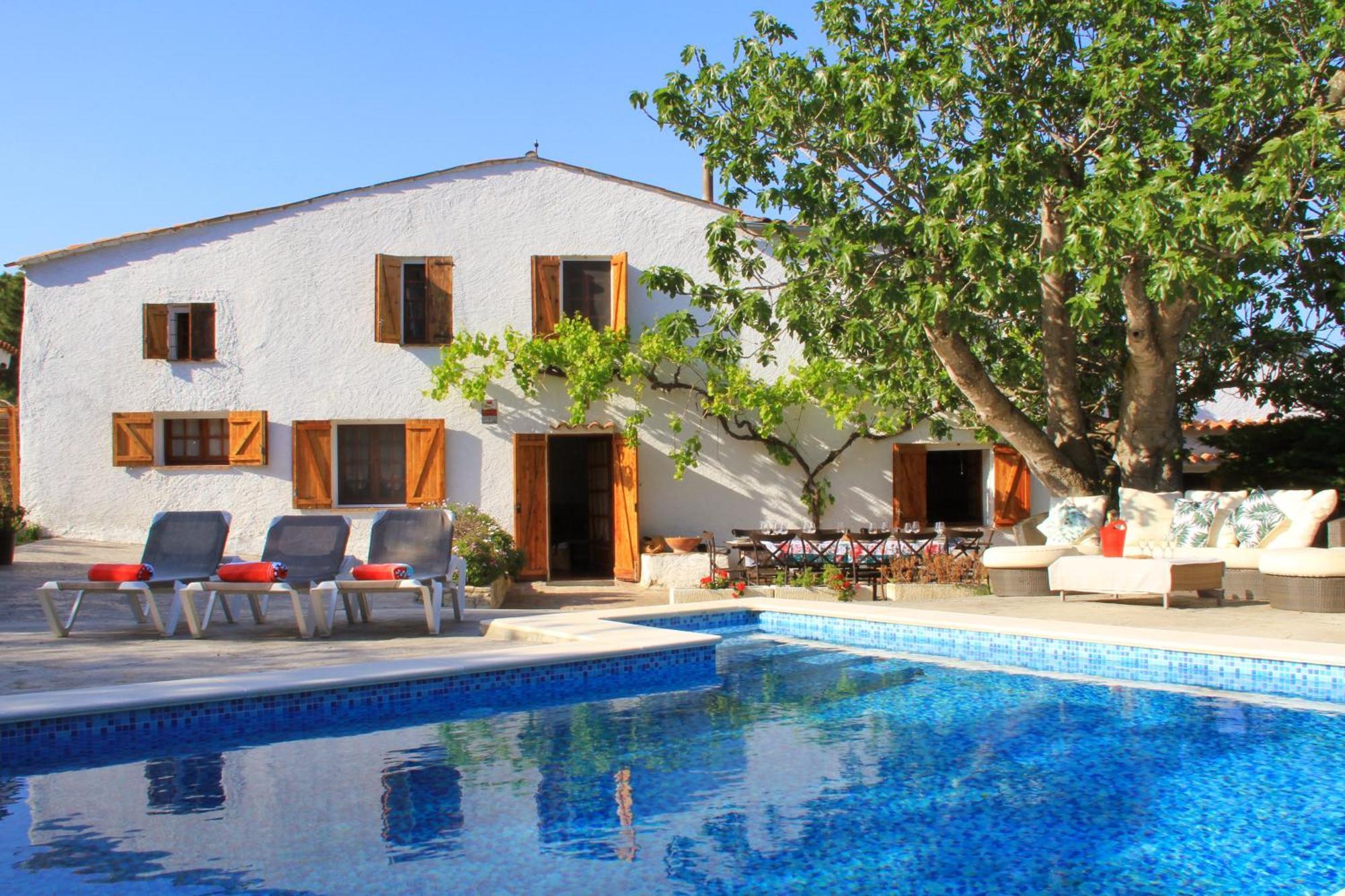 Masia Can Magan Lux, Ideal Grupos 20Pax Palafolls Exterior photo
